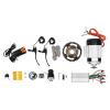 Electric Brushless Motor Kit, 48V Electric Brushless Motor with Controller for Electric E-Tricycle Rickshaw/Three-Wheel, Brushless Geared Motor with Freewheel Adapter & Light Switch (500, Watts) view 1