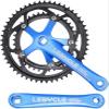 MXITA Cranksets Road Bike Crankset Square Taper Crank Arm Set 170mm 130BCD Double Chainring 53-39T Aluminum Alloy Crankset 7/8/9/10/11 view 1