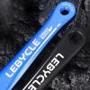 MXITA Cranksets Road Bike Crankset Square Taper Crank Arm Set 170mm 130BCD Double Chainring 53-39T Aluminum Alloy Crankset 7/8/9/10/11 view 3