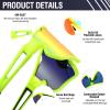 DUCO Sports Polarized Sunglasses for Men Women Running Sunglasses Fishing Cycling Baseball Glasses UV400 Protection DC0023 view 3