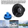 Tissting Boat Deck Fill 1.5in/38mm ABS Black Water Filler Cap - Keyless Design Marine Water Filler for Boats and Yachts, Easy to Use with Anti-Loss Chain and Secure Sealing for Marine Applications view 3