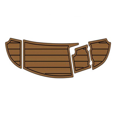 Algasan Boat EVA Faux Teak Decking Floor Compatible with 2004 Chaparral 210 SSI Swim Platform Step Boat EVA Foam Teak Deck Floor Pad Mat