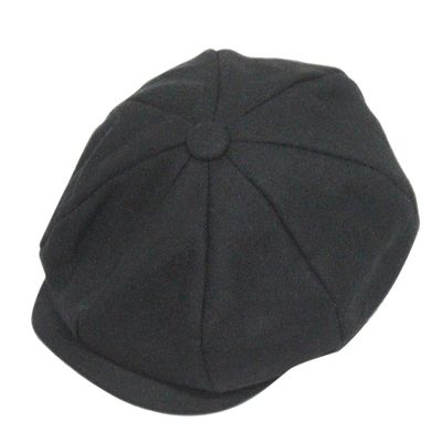 Classic 8 Panel Wool Tweed Newsboy Gatsby Ivy Cap Golf Cabbie Driving Hat Golf Beret Hat Scally Hat for Men Women Costume Gift
