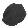 Classic 8 Panel Wool Tweed Newsboy Gatsby Ivy Cap Golf Cabbie Driving Hat Golf Beret Hat Scally Hat for Men Women Costume Gift view 1