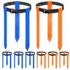 Adjustable Flag Football Belts for adult and youth, 6 Players with 18flags football flags for Family Competitions Backyard Beach Lawn Game, Outdoor Sport Training Equipment view 1