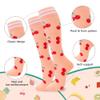 fenglaoda Compression Socks for Women Men Support Circulation 6 Pairs Socks For Nurse, Travel, Flight view 2