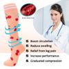fenglaoda Compression Socks for Women Men Support Circulation 6 Pairs Socks For Nurse, Travel, Flight view 4