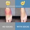 fenglaoda Compression Socks for Women Men Support Circulation 6 Pairs Socks For Nurse, Travel, Flight view 3