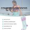 fenglaoda Compression Socks for Women Men Support Circulation 6 Pairs Socks For Nurse, Travel, Flight view 2
