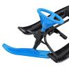 HinLIaDa Snow Racer Sled, Winter Ski Sled for Kids, Snow Sled with Steering Wheel & Twin Brakes, Great Weight Capacity of 220 LBS, Classic Downhill Steerable Sled for Kids Teenagers Adult (Blue) view 4