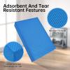 Exercise Balance Pad 15.7" x 13" x 2"Balance Foam Mat for Physical Therapy Equipment & Strength Stability Training, Slip Resistant Foam Mat for Yoga, Pilates, Meditation (Blue) view 4