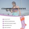 fenglaoda Compression Socks for Women Men Support Circulation 6 Pairs Socks For Nurse, Travel, Flight view 2