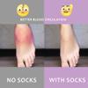 fenglaoda Compression Socks for Women Men Support Circulation 6 Pairs Socks For Nurse, Travel, Flight view 3
