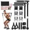 Bbtops Pilates Bar Kit with 6 Resistance Bands for Women & Men Black view 1