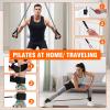 Bbtops Pilates Bar Kit with 6 Resistance Bands for Women & Men Black view 4