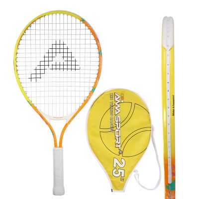 AMA SPORT Kids Tennis Racket for Junior Toddlers Starter Kit 17-25" for Girls and Boys - 4 Color Kids Tennis Rackets Age 2-12 with 420D Nylon Shoulder Strap Bag