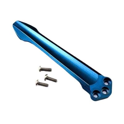 1PC Titanium Pocket Clip with 3 Titanium Screws Fits for 940 Series, Bugout, Griptillian Series, Commander, ZT0640(Size : Blue)