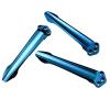 1PC Titanium Pocket Clip with 3 Titanium Screws Fits for 940 Series, Bugout, Griptillian Series, Commander, ZT0640(Size : Blue) view 3
