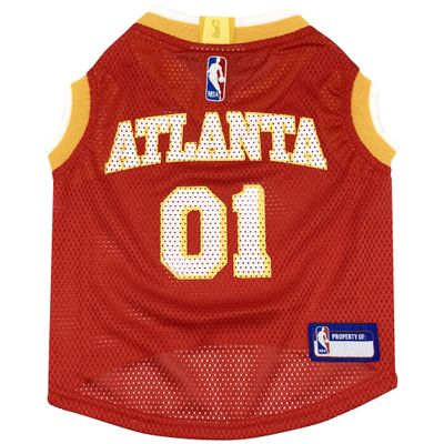 Pets First NBA Atlanta Hawks Dog Jersey, X-Small- Tank Top Basketball Pet Jersey