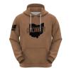 BOPOCO Custom 2023 football Camo Salute Sweatshirts Fans Personalized Hoodie Name & Number Pullover Gift for Men Women Youth S-4XL - Brown view 2