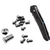 13PCS Full Set of Knife Handle Screws for Benchmade 940 Oeborne, Titanium Alloy Handle Patch Screws (Size : Black) view 2