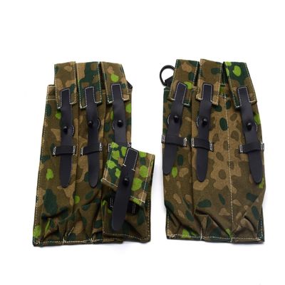 WWII German MP38 MP40 Ammo Ammunition Magazine Pouch DOT 44 Camo Color Replica