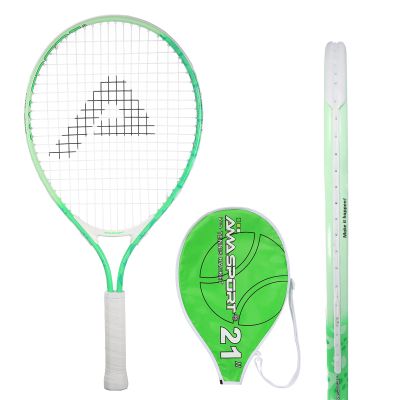 AMA SPORT Kids Tennis Racket for Junior Toddlers Starter Kit 17-25" for Girls and Boys - 4 Color Kids Tennis Rackets Age 2-12 with 420D Nylon Shoulder Strap Bag