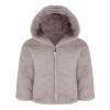 Linjinx Kids Girls Fur Fleece Zip Up Hooded Jacket Coat Winter Warm Cartoon Hoodie Sweater Outwear Grey 10 Years view 4