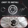 BUCKLOS IIIPRO MTB 160mm Centerlock Disc Brake Rotor and BL-01S 1 Pair Disc Brake Pads for Ceramic Shimano N03A N04C L05A K04S K04Ti K05S K05Ti M8110 M7110 view 4