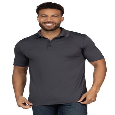 Chef Works Polo Shirt, Iron Grey, X-Large