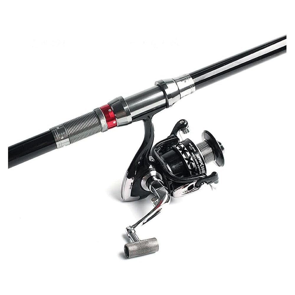 Portable Fishing Pole Reel and Fishing Rod Combo Portable Fishing Pole Fishing Tackle Outdoor Fishing Trolling Rod Carbon Fishing Rod Casting Rod Easy to use