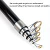Portable Fishing Pole Reel and Fishing Rod Combo Portable Fishing Pole Fishing Tackle Outdoor Fishing Trolling Rod Carbon Fishing Rod Casting Rod Easy to use view 4