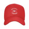 Make Orwell Fiction Again Casual Baseball Cap Unisex Comfortable Sports Hat Red Outdoor Uv Protection Sun Hats view 2