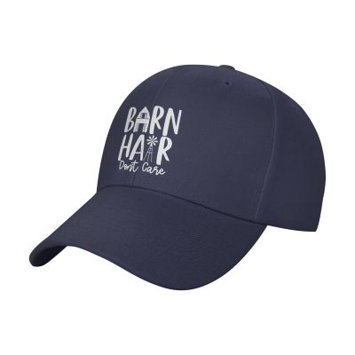 Barn Hair Don't Care Casual Baseball Cap Unisex Comfortable Sports Hat Navy Blue Outdoor Uv Protection Sun Hats