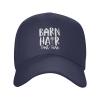 Barn Hair Don't Care Casual Baseball Cap Unisex Comfortable Sports Hat Navy Blue Outdoor Uv Protection Sun Hats view 2