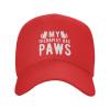 Hold My Drink I Got Pet This Cats Casual Baseball Cap Unisex Comfortable Sports Hat Red Outdoor Uv Protection Sun Hats view 2