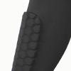 kowaku Football Leg Sleeves Soccer Shin Guards Socks Shinguards Compression Calf Sleeves for Running Athlete Softball Teens Adult, Black XL view 4