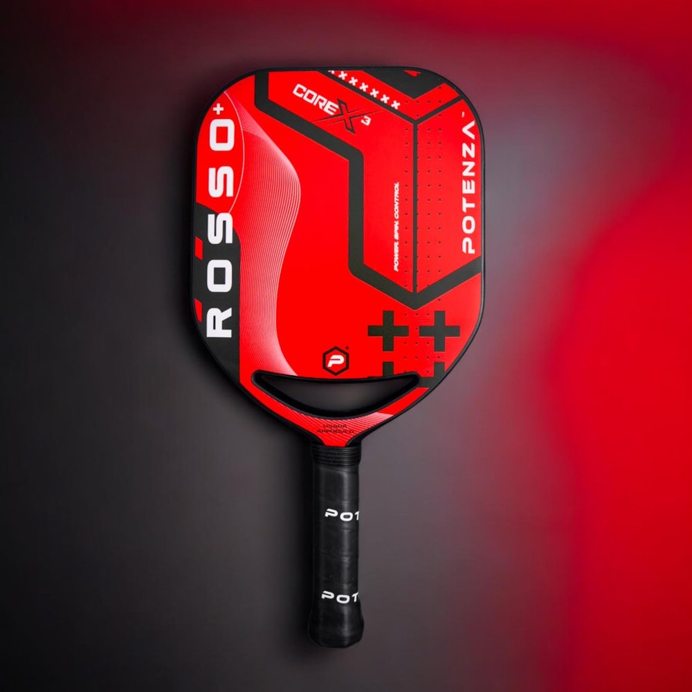 Potenza Rosso+ Pro Pickleball Paddle COREx3