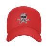 Beautiful Skull Sports Baseball Cap, Cute hat Gift for Boyfriend and Girlfriend (3 Red) view 1