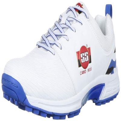 SS Men's Walking Shoes, White Blue, 13