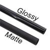DELVOYE Carbon Handlebars Folding Bike 25.4mm Riser Handlebar 540/580mm Ultralight MTB BMX Handlebar Rise 35/70mm Glossy/Matte Riser Bar (Color : Glossy 580MM, Size : Rise 70mm) view 3