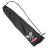 PATIKIL Badminton Racquet Cover Bag, Soft Badminton Racket Pouch Velvet Lining with Drawstring Durable Lightweight for Badminton Player, Black view 1