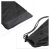 PATIKIL Badminton Racquet Cover Bag, 2 Pack Soft Badminton Racket Pouch Velvet Lining with Drawstring Durable Lightweight for Badminton Player, Black view 4
