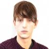 Mens Gray Short Natural Synthetic Heat Resistant Halloween Cosplay Wig with Bangs Hairpiece A view 2