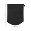 PATIKIL Stuff Sack, 9 x 16 Inch Waterproof Outdoor Storage Sack Upgrade Drawstring Bag Ultralight Ditty Bags Portable Dust Flap for Organizing Camping Hiking Travel Gear, Black view 3