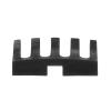 M METERXITY 2 Pack Badminton Stringing Racquet Load Spreader - Badminton Pressure Reducer Stringing Protector Threading Machine Adapter for Repair Fixing (Black) view 4