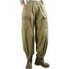 Women's Winter Quilted Pants Down Cotton Pants Elastic Waist Oversized Trousers Loose Outdoor Padded Warm Casual Pants view 1