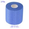 M METERXITY 2 Pack Badminton Grip Cushion Wrap - PE Overgrip Wrap Tape Anti Slip Backing Film, Apply to Ball Racket Sports Training (30 Yard, Blue) view 3