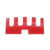 M METERXITY 4 Pack Badminton Stringing Racquet Load Spreader - Badminton Pressure Reducer Stringing Protector Threading Machine Adapter for Repair Fixing (Red) view 4
