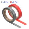 M METERXITY 2 Pack Racquet Overgrip Tape - Badminton Tennis Racket Grip Finishing Tape Wrap Tape Sticky Non-Slip, Apply to Tennis Racket (26Ft, Red/Grey) view 4